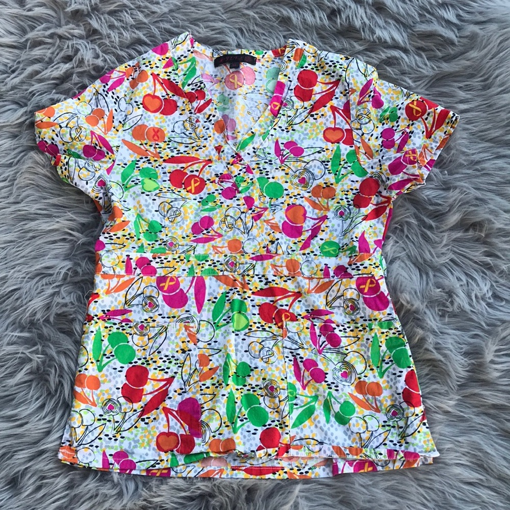 Flex- scrub top-XS-in new w/o tags condition